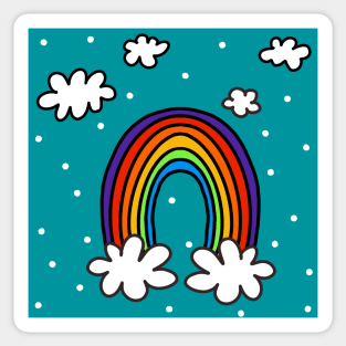 I believe in rainbows Sticker